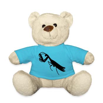 Gottesanbeterin / mantis (1c) - Teddy - Atollblau - Vorne