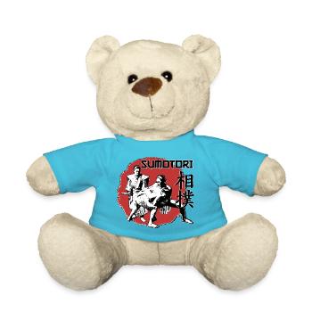 sumo - Teddy Bear - atoll blue - Front