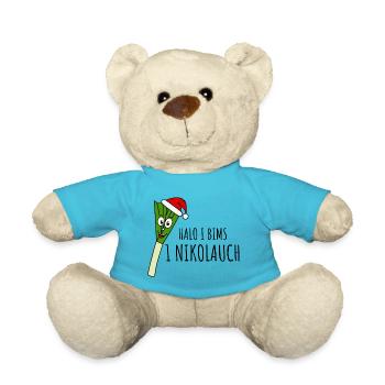 Halo I bims 1 Nikolauch - Teddy - Atollblau - Vorne