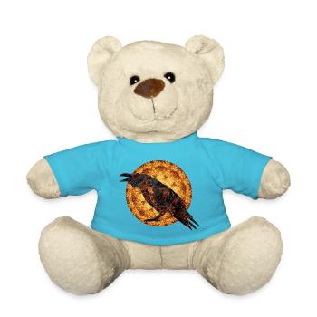 mystic raven - Teddy Bear - atoll blue - Front