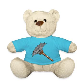 putzen cleaning putzfrau broom wischmop43 - Teddy - Atollblau - Vorne