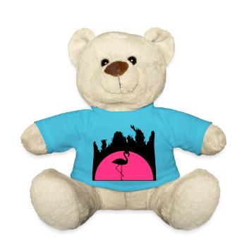 sunrise holiday palms Miami holiday sun som - Teddy Bear - atoll blue - Front