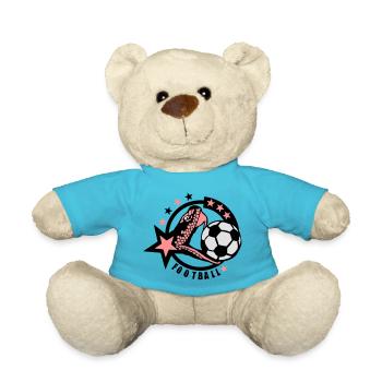 football serpent logo - Nounours - bleu outremer - Devant
