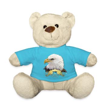 American Pigargo - Teddy Bear - atoll blue - Front