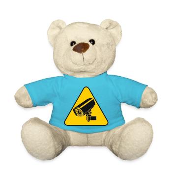 Video surveillance - Teddy Bear - atoll blue - Front