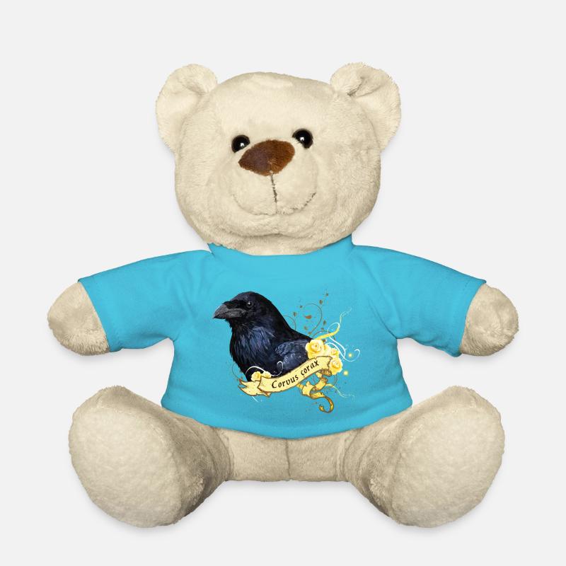 Corbeau - Nounours - bleu outremer