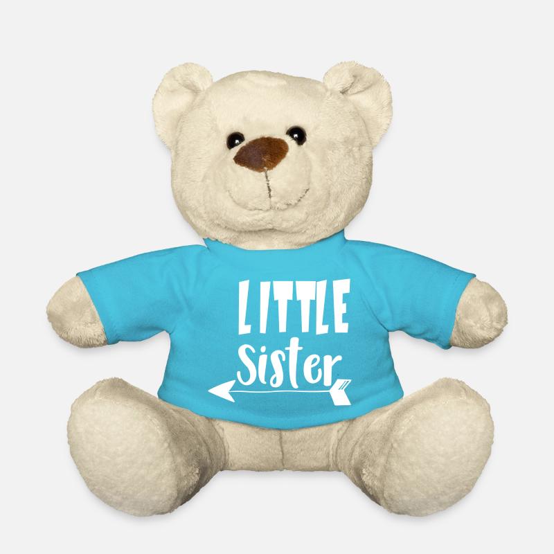 Little Sister - Teddy Bear - atoll blue