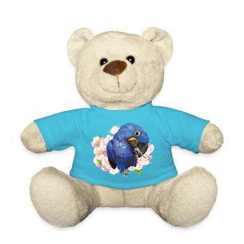 Hyacinth Macaw - Teddy Bear - atoll blue - Front