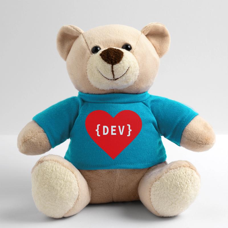 Software Developer, Liebe Code DEV Développeur Tag Nounours