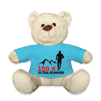 100k ultra runner - Teddy Bear - atoll blue - Front