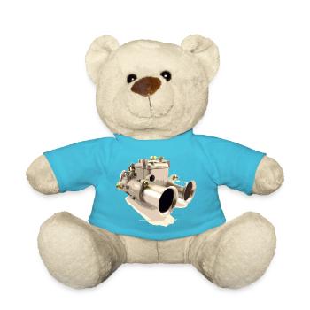 Le carburateur pour voitures classiques est un composant important - Nounours - bleu outremer - Devant