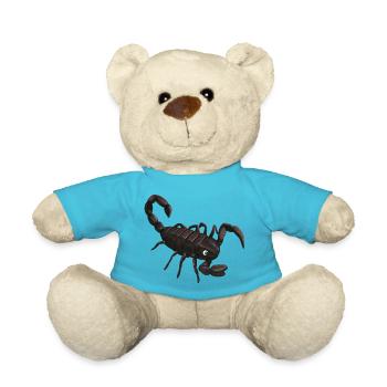 kleiner Skorpion - Teddy - Atollblau - Vorne