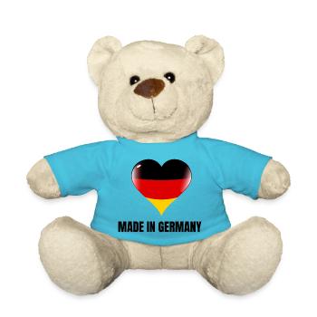 "Made in Germany" - Teddy - Atollblau - Vorne