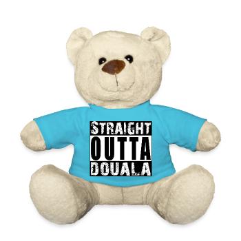 Straight Outta Douala Vintage - Nounours - bleu outremer - Devant