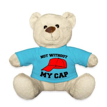 not without my cap 002 - Teddy Bear - atoll blue - Front