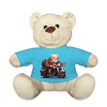 GRUMPY OLD MAN - Teddy Bear - atoll blue - Front
