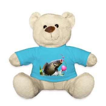 Roi de la carpe - Nounours - bleu outremer - Devant