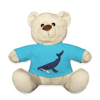 Couleur baleine bleue - Nounours - bleu outremer - Devant