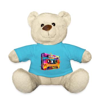 Kassette - Teddy - Atollblau - Vorne