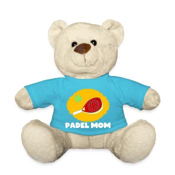 Padel Paddle Raquette Tennis Sport I Cadeau - Nounours - bleu outremer - Devant