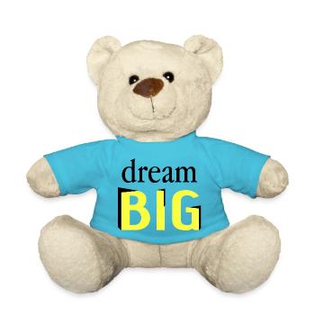 Träumen Sie groß - Teddy - Atollblau - Vorne