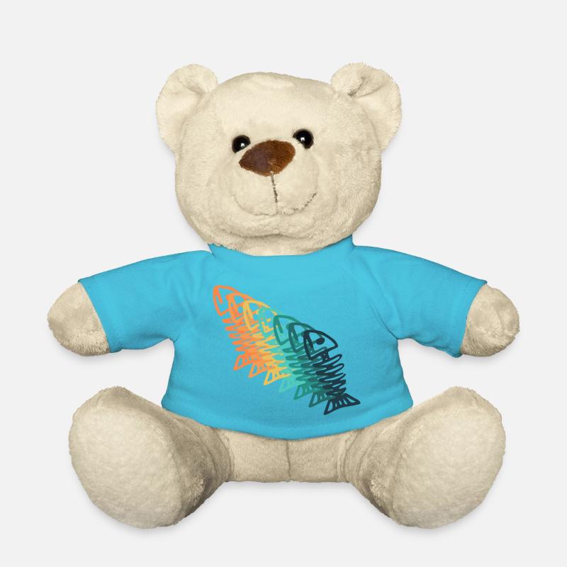 Vintage-Angeln - Teddy - Atollblau
