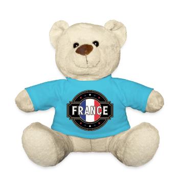 France - Nounours - bleu outremer - Devant
