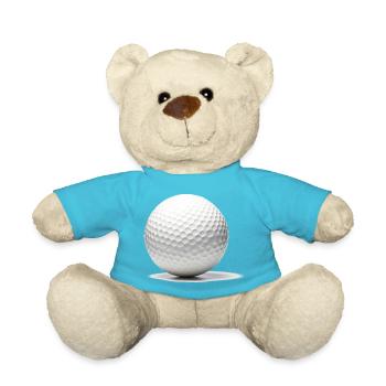 Der Golfball. - Teddy - Atollblau - Vorne