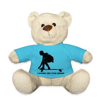 Skateboarder Sport Skater - Teddy - Atollblau - Vorne