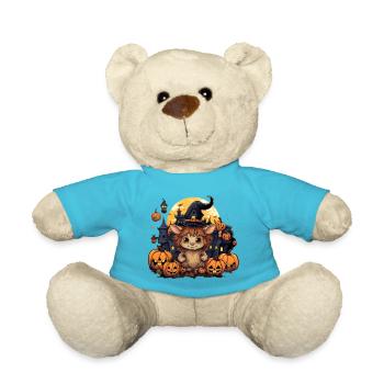 Chat d’Halloween - Nounours - bleu outremer - Devant