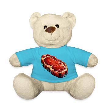 Viande | Griller - Nounours - bleu outremer - Devant