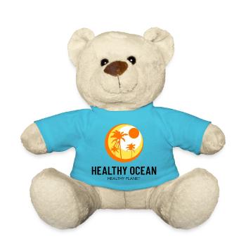 Marine Conservation - Teddy Bear - atoll blue - Front