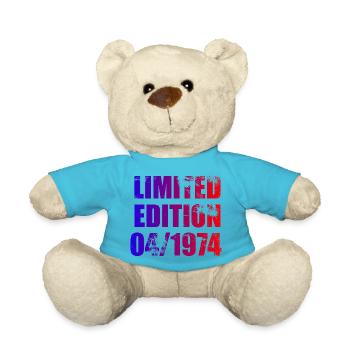 Édition limitée 50e anniversaire - ꝏ Approvisionnement 04/1974 - Nounours - bleu outremer - Devant