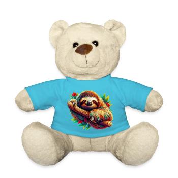 Paresse - Nounours - bleu outremer - Devant