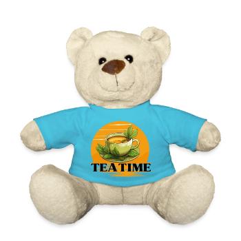 Teezeit! - Teddy - Atollblau - Vorne