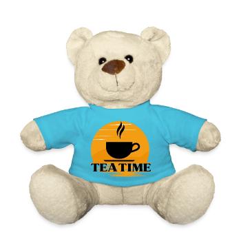 Tea Time ! - Nounours - bleu outremer - Devant