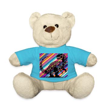 Dino - Teddy - Atollblau - Vorne