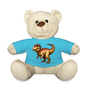 Dinosaure Tétranosaure - Nounours - bleu outremer - Devant
