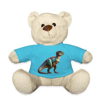Riesiges T-Rex-Tier - Teddy - Atollblau - Vorne