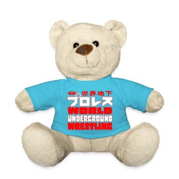 World Underground Wrestling - Nounours - bleu outremer - Devant