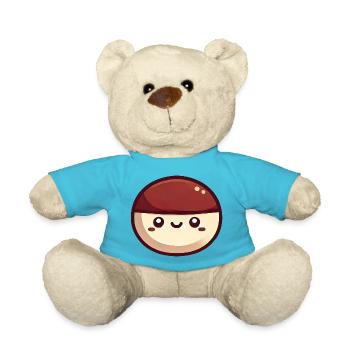 Kastanie - Teddy - Atollblau - Vorne