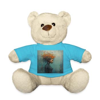 Mental Well - Being - Teddy Bear - atoll blue - Front