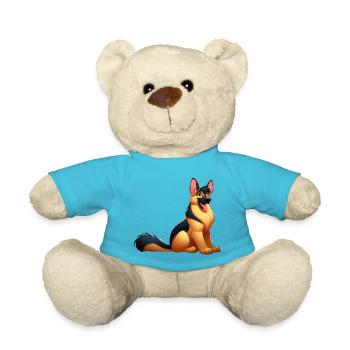 berger allemand 11 - Nounours - bleu outremer - Devant