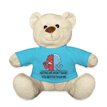HATING ME - Teddy Bear - atoll blue - Front