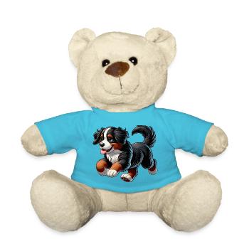 Bernese Mountain Dogs - Teddy Bear - atoll blue - Front