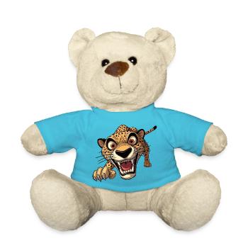 Attaques de guépards - Nounours - bleu outremer - Devant