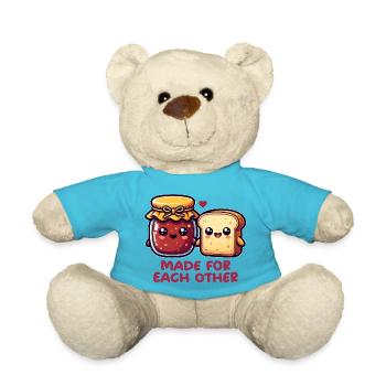 Brot und Marmelade - Teddy - Atollblau - Vorne