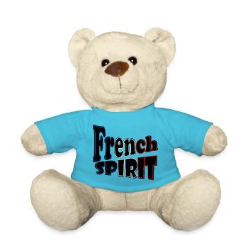 French Spirit BBR - Teddy Bear - atoll blue - Front