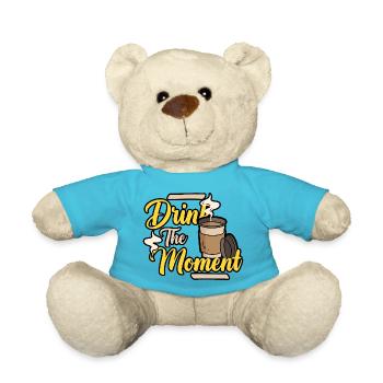 Coffee break - Teddy Bear - atoll blue - Front