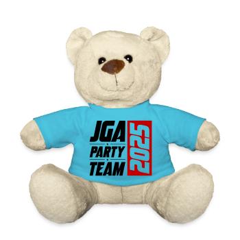 JGA Party Team 2025 Junggesellenabschied - Teddy - Atollblau - Vorne